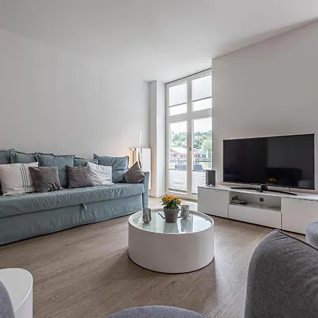 Fewo1846 - Zweite Heimat - Moderne 2-zimmerwohnung Mit Sonnigem Balkon In Der Marina Sonwik
